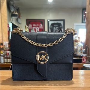 Authentic! Michael Kors Greenwich SM Convertible Crossbody